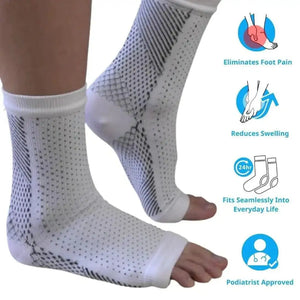 <p>Bamboo™  Compression Socks for Foot Pain,Swelling Relief.</p> <p style="font-size: 15px; line-height: 1.5;"> 🔥Buy 1 Get 1 Free Pair 🔥Today Offer ⏰  <br>  Free Cash on Delivery 3 - 5 Days  <br> 4k+ Sold last month<br>⭐️⭐️⭐️⭐️⭐️4.8/5 (7,600+ REVIEWS)</p