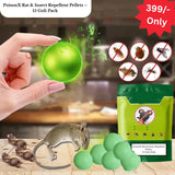 PoisonX Rat & Insect Repellent Pellets – 15 Goli Pack | Powerful Pest Control