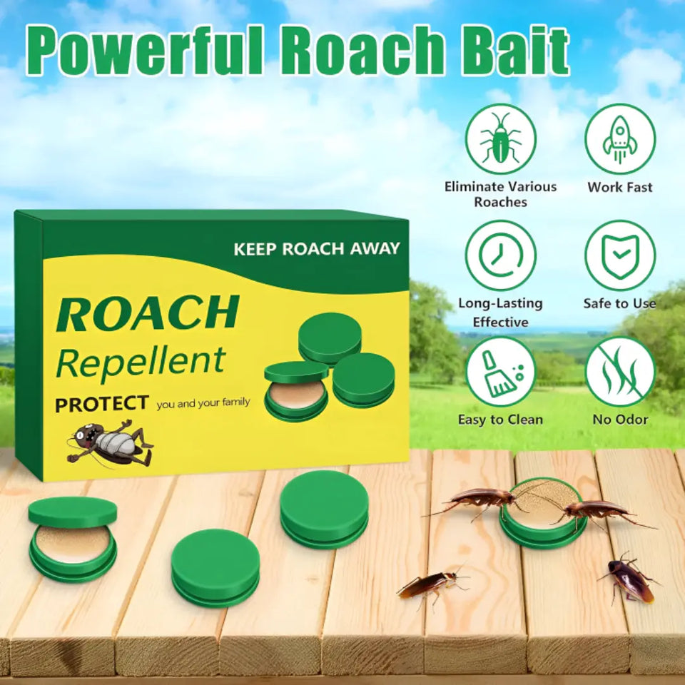 Cockroach Control Bait Killing Gel (24 PCS)