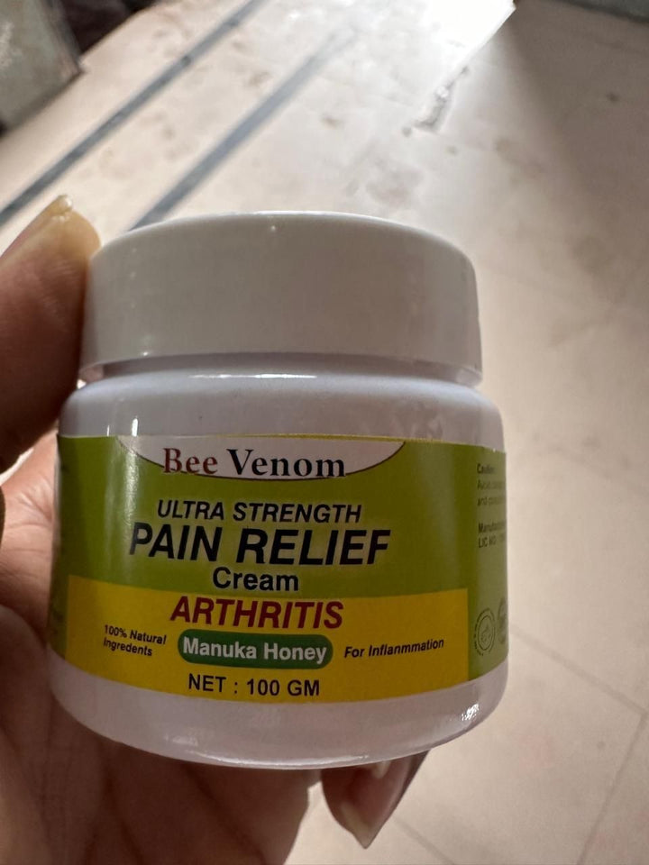 Bee Venom Joint and Bone Therapy Cream ⭐️⭐️⭐️⭐️⭐️4.8/5 (7,600+ REVIEWS)