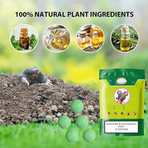 PoisonX Rat & Insect Repellent Pellets – 15 Goli Pack | Powerful Pest Control