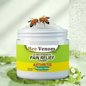<p>Bee Venom Joint and Bone Therapy Cream</p> <p style="font-size: 15px; line-height: 1.5;">   Free Cash on Delivery 3 - 5 Days <br>   4k+ Sold last month <br> ⭐️⭐️⭐️⭐️⭐️4.8/5 (12,600+ REVIEWS)</p
