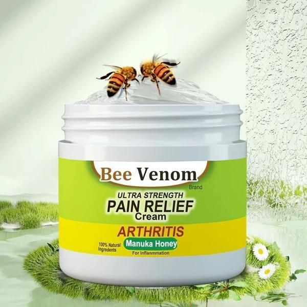 Bee Venom Joint and Bone Therapy Cream ⭐️⭐️⭐️⭐️⭐️4.8/5 (7,600+ REVIEWS)