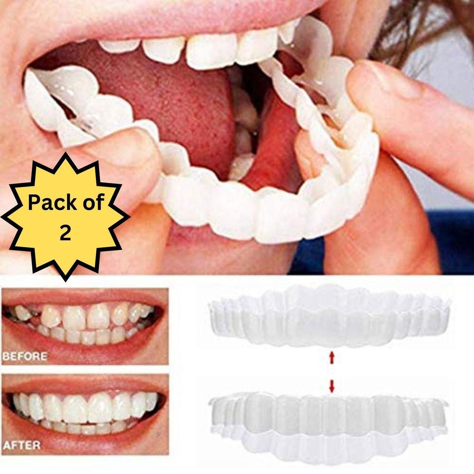 <p>Instant Adjustable Snap-in Teeth Denture </p> <p style="font-size: 15px; line-height: 1.5;">   Free Cash on Delivery 3 - 5 Days <br>   4k+ Sold last month <br> ⭐️⭐️⭐️⭐️⭐️4.8/5 (12,600+ REVIEWS)<br> Today Offer⏰ Buy 1 GET 1 FREE⏰ </p