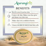 Multani Mitti Handmade Soap With Multani Mitti For Remove Pimple Marks (Pack Of 4)