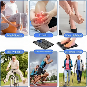 Foot Massage Pain Reliever, Wireless Electric EMS Massage Machine