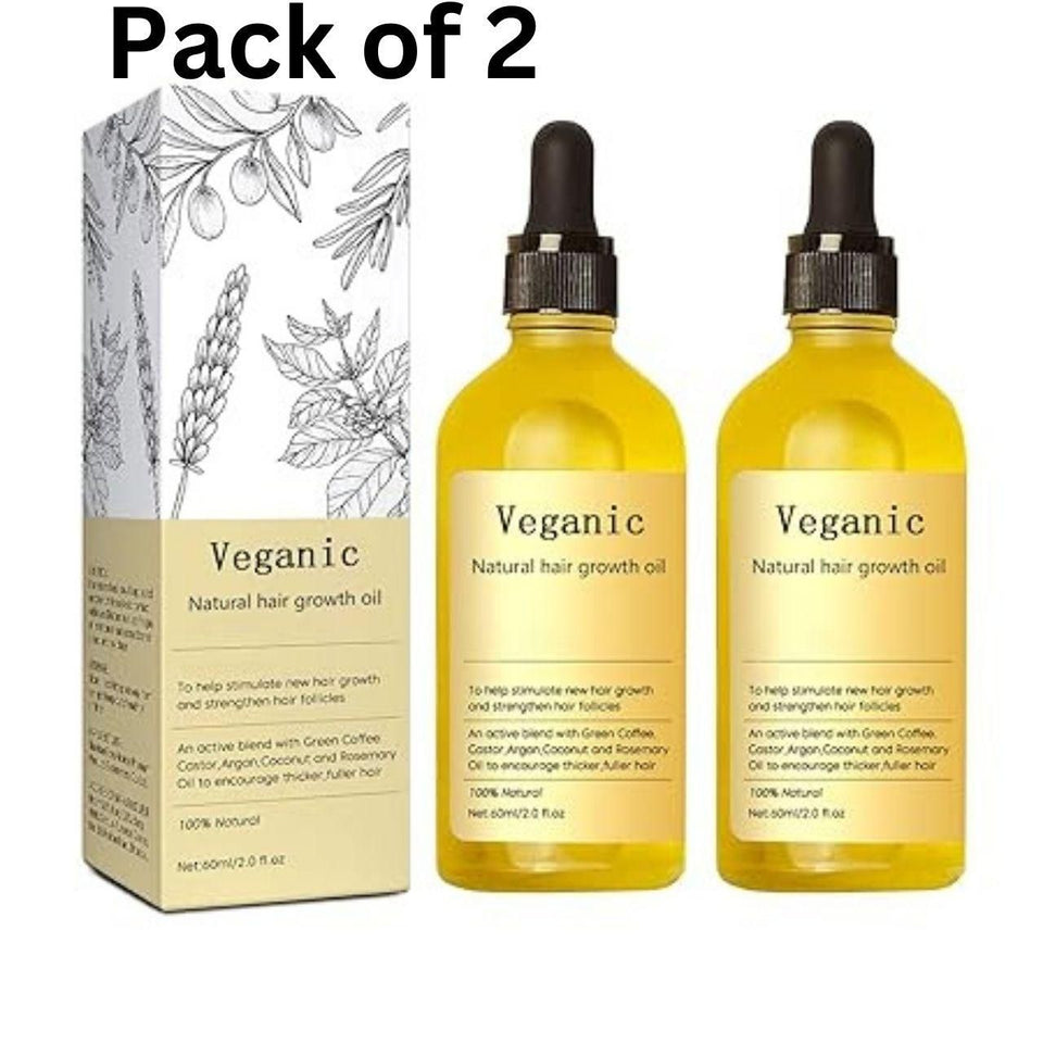 <p>Veganik™ Natural Hair Growth Oil</p> <p style="font-size: 15px; line-height: 1.5;">   Free Cash on Delivery 3 - 5 Days <br>   4k+ Sold last month <br> ⭐️⭐️⭐️⭐️⭐️4.8/5 (1600+ REVIEWS)<br> Today Offer⏰ Buy 1 GET 1 FREE⏰ </p