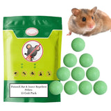 PoisonX Rat & Insect Repellent Pellets – 15 Goli Pack | ⭐️⭐️⭐️⭐️⭐️4.8/5 (1600+ REVIEWS)