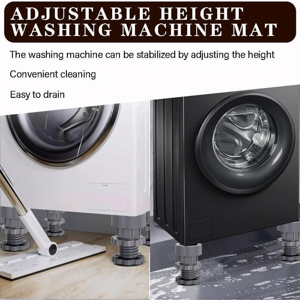 Washing Machine Universal Anti-Vibration Foot Pads (Set of 4)⭐️⭐️⭐️⭐️⭐️4.8/5 (1600+ REVIEWS)`