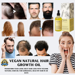 <p>Veganik™ Natural Hair Growth Oil</p> <p style="font-size: 15px; line-height: 1.5;">   Free Cash on Delivery 3 - 5 Days <br>   4k+ Sold last month <br> ⭐️⭐️⭐️⭐️⭐️4.8/5 (1600+ REVIEWS)<br> Today Offer⏰ Buy 1 GET 1 FREE⏰ </p