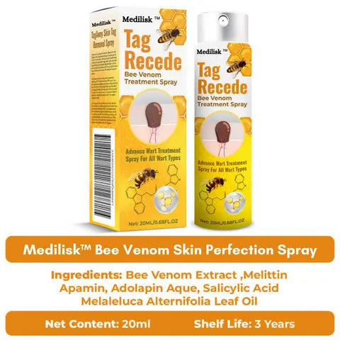 Medilisk™ Bee Venom Wart Remover Spray ⭐️⭐️⭐️⭐️⭐️4.8/5 (1600+ REVIEWS)