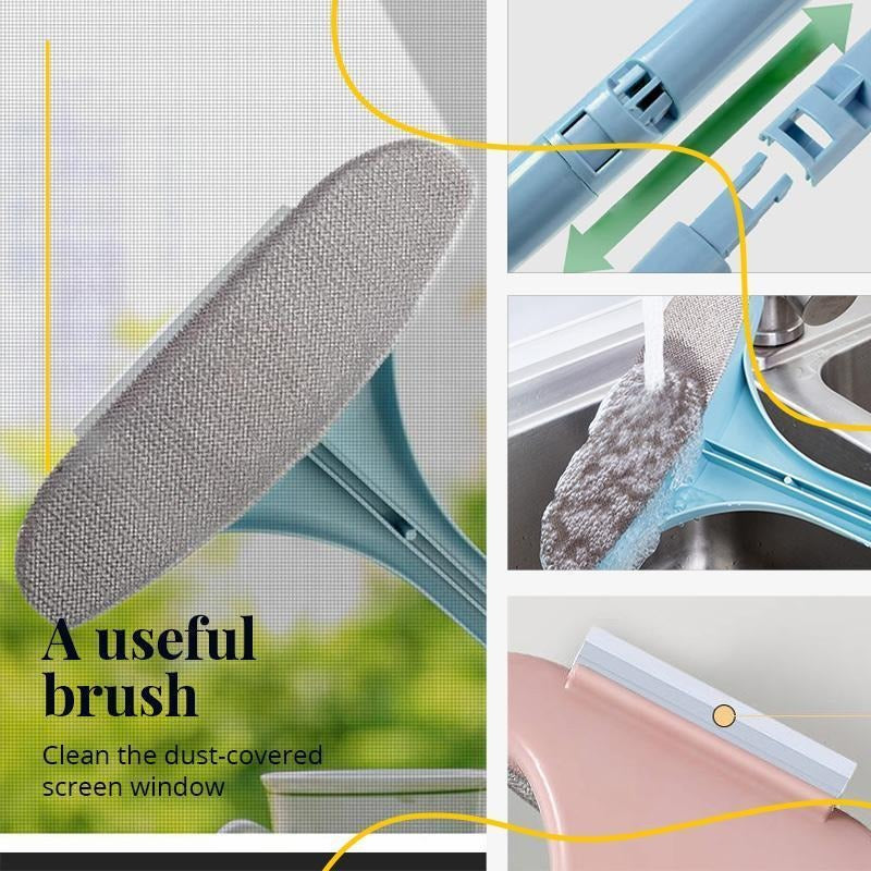 Delphi Space™ Window Cleaning Brush-Multi-Function Double-Sided Cleaning Brush Screen Window Brush