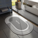 Delphi's Space™ Mat-Anti-Slip Bath Mat Water Absorbent Bathroom Mat